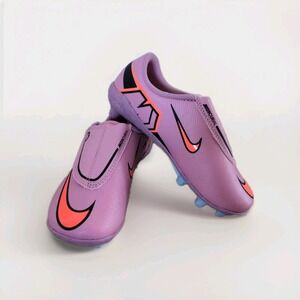 Nike Mercurial 10.5 C Toddler Soccer Cleats Pink, Easy On Laceless FQ8290-600